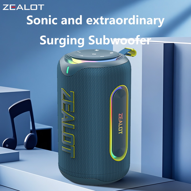 Anker Speaker Soundcore Boom 2 - Alto-falante sem fio portátil ZEALOT-MP1 -