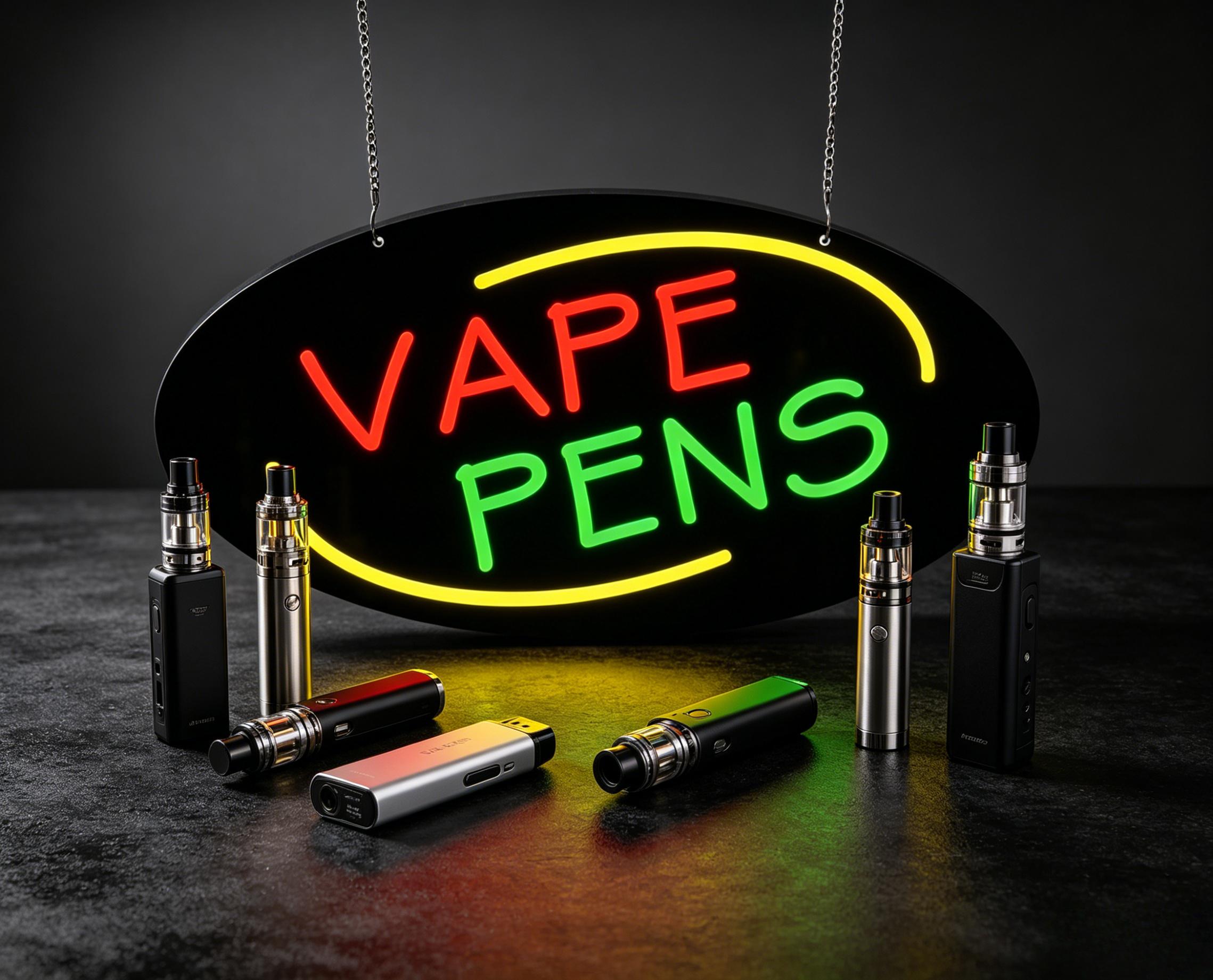 Letreiro Neon para Canetas Vap - Vaping Store avaliação e preço