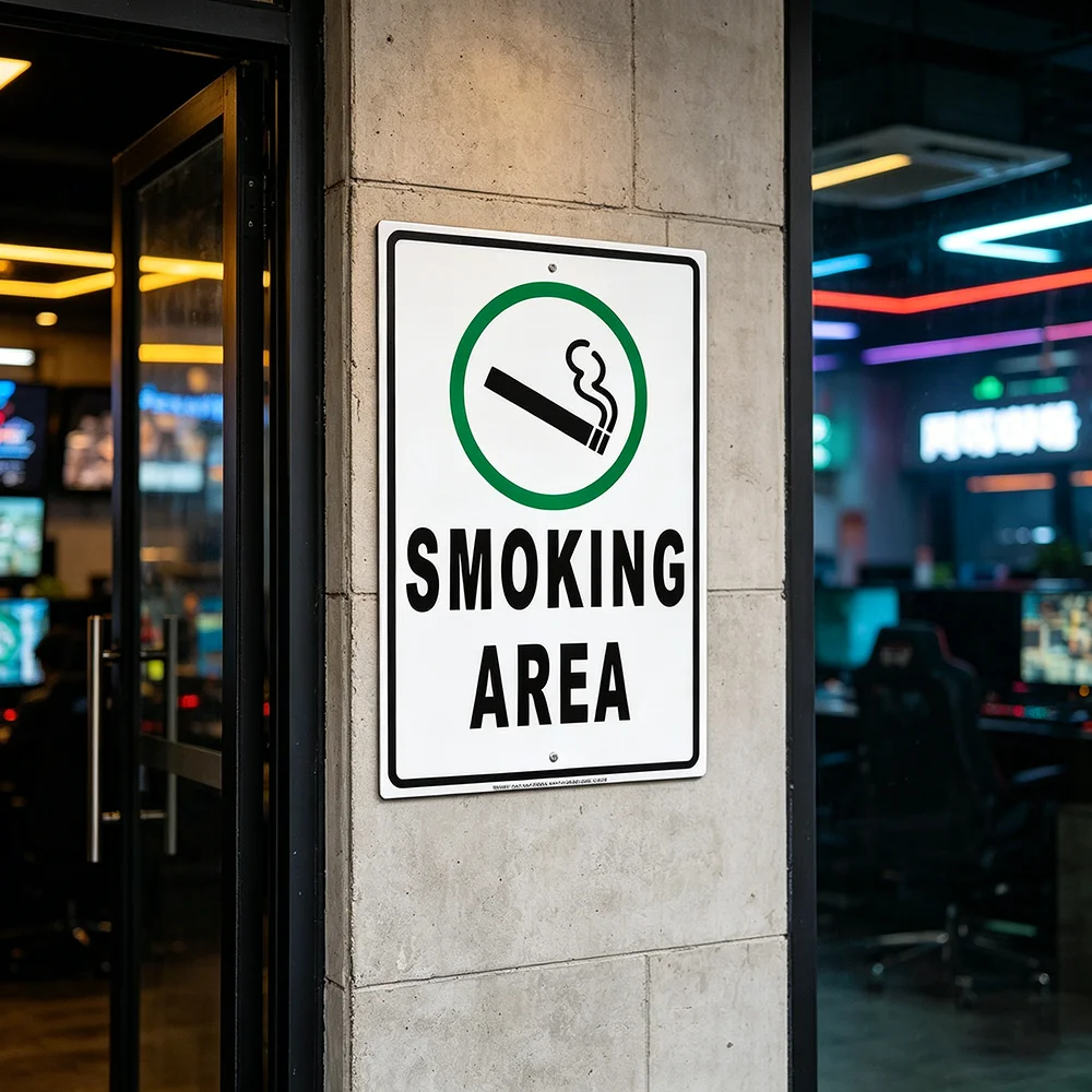 Sinal de segurança: Fumar e us - Vaping Store avaliação e preço
