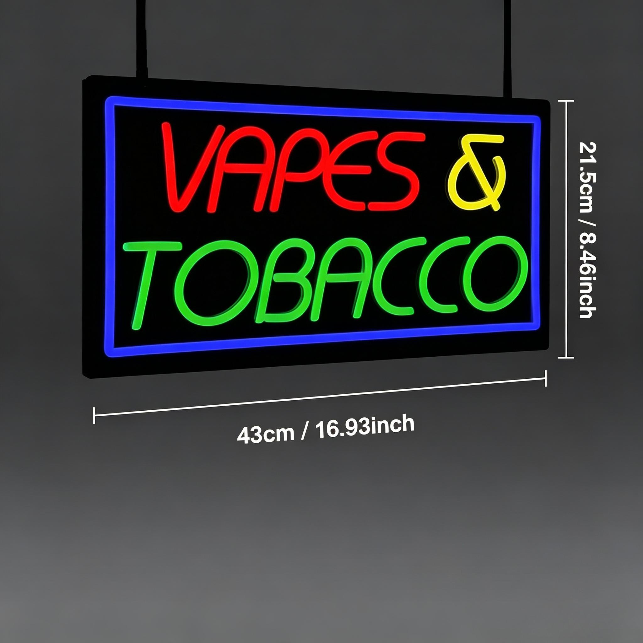 Letreiro de néon com tema de t - Vaping Store avaliação e preço