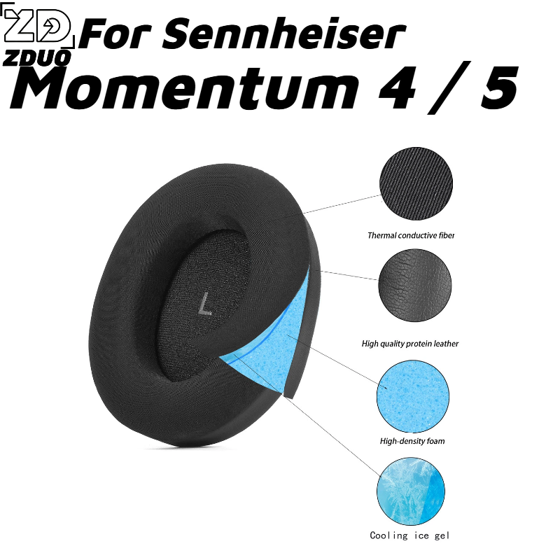 Almofadas de Substituição para - Sennheiser Headphone Momentum 4 avaliação e preço