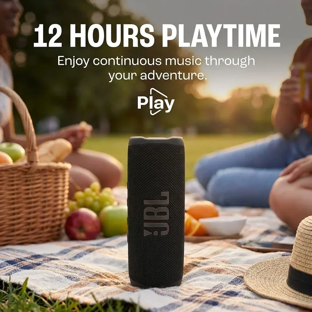 JBL Flip 6: Caixa de Som Portá - Jbl Speaker Flip 6 avaliação e preço